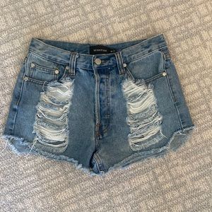 Minkpink jean shorts
